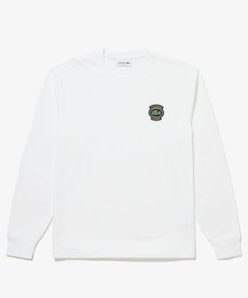 【ラコステ/LACOSTE / MEN】のヘビーウェイトエンブレムワッペン長袖Tシャツ 人気、トレンドファッション・服の通販 founy(ファニー) ファッション Fashion メンズファッション MEN クラシック Classic プレミアム Premium メンズ Mens 人気 Popularity 長袖 Long Sleeve |ID:prp329100004154454