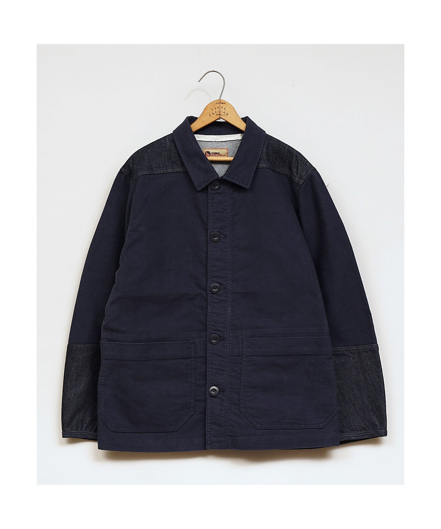 【ナイジェル ケーボン/NIGEL CABOURN】のUNISEX / エンジニアジャケット - モールスキン 人気、トレンドファッション・服の通販 founy(ファニー) 　ファッション　Fashion　レディースファッション　WOMEN　アウター　Coat Outerwear　ジャケット　Jackets　ユニセックス　Unisex　ジャケット　Jacket　デニム　Denim　パッチ　Patch　ポケット　Pocket　 other-1|ID: prp329100004154458 ipo3291000000028617446