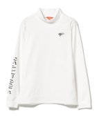 【その他のブランド/Other】のWOMEN ORANGE LABEL / スリーブラインロゴ 裏起毛 モックネックシャツ WHITE|ID: prp329100004154544 ipo3291000000028623917