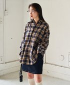 【フリークスストア/FREAK'S STORE】のビッグシルエット ネルシャツ【限定展開】 24AW ネイビー|ID: prp329100004154675 ipo3291000000028887324