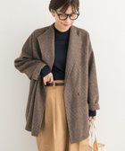 【アーバンリサーチ ドアーズ/URBAN RESEARCH DOORS】のウールリバーミドルガウンコート 人気、トレンドファッション・服の通販 founy(ファニー) ファッション Fashion レディースファッション WOMEN アウター Coat Outerwear コート Coats 2024年 2024 2024-2025秋冬・A/W Aw/Autumn/Winter/Fw/Fall/2024-2025 A/W・秋冬 Aw・Autumn/Winter・Fw・Fall-Winter 冬 Winter ガウン Gown フォルム Form ミドル Middle 人気 Popularity thumbnail BROWNCHECK|ID: prp329100004154743 ipo3291000000029121755