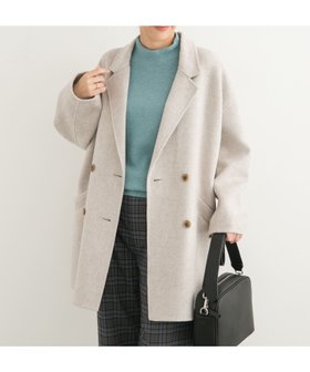 【アーバンリサーチ ドアーズ/URBAN RESEARCH DOORS】のウールリバーテーラードコート 人気、トレンドファッション・服の通販 founy(ファニー) ファッション Fashion レディースファッション WOMEN アウター Coat Outerwear コート Coats 2024年 2024 2024-2025秋冬・A/W Aw/Autumn/Winter/Fw/Fall/2024-2025 A/W・秋冬 Aw・Autumn/Winter・Fw・Fall-Winter 冬 Winter おすすめ Recommend パーカー Hoodie |ID:prp329100004154746