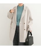 【アーバンリサーチ ドアーズ/URBAN RESEARCH DOORS】のウールリバーテーラードコート 人気、トレンドファッション・服の通販 founy(ファニー) ファッション Fashion レディースファッション WOMEN アウター Coat Outerwear コート Coats 2024年 2024 2024-2025秋冬・A/W Aw/Autumn/Winter/Fw/Fall/2024-2025 A/W・秋冬 Aw・Autumn/Winter・Fw・Fall-Winter 冬 Winter おすすめ Recommend パーカー Hoodie thumbnail 杢L.BEIGE|ID: prp329100004154746 ipo3291000000029517379