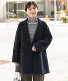 【アーバンリサーチ ドアーズ/URBAN RESEARCH DOORS】のウールリバーテーラードコート 人気、トレンドファッション・服の通販 founy(ファニー) ファッション Fashion レディースファッション WOMEN アウター Coat Outerwear コート Coats 2024年 2024 2024-2025秋冬・A/W Aw/Autumn/Winter/Fw/Fall/2024-2025 A/W・秋冬 Aw・Autumn/Winter・Fw・Fall-Winter 冬 Winter おすすめ Recommend パーカー Hoodie thumbnail NAVY|ID: prp329100004154746 ipo3291000000029517381