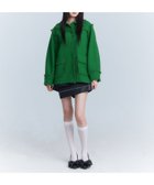 【エイミーイストワール/eimy istoire】のツイードオーバージャケット 人気、トレンドファッション・服の通販 founy(ファニー) ファッション Fashion レディースファッション WOMEN アウター Coat Outerwear ジャケット Jackets おすすめ Recommend シンプル Simple ジャケット Jacket ツイード Tweed ドット Dot フリンジ Fringe ポケット Pocket ミニスカート Mini Skirt thumbnail GREEN|ID: prp329100004154785 ipo3291000000028625926