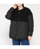 【ニッキー/nikki】のFILA/切替ノーカラー中綿ジャケット 人気、トレンドファッション・服の通販 founy(ファニー) ファッション Fashion レディースファッション WOMEN アウター Coat Outerwear ジャケット Jackets ジャケット Jacket 切替 Switching thumbnail BK|ID: prp329100004154823 ipo3291000000028626177