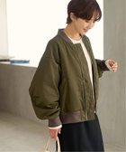 【ジャーナルスタンダード レリューム/JOURNAL STANDARD relume】のボンバージャケットMA-1 人気、トレンドファッション・服の通販 founy(ファニー) ファッション Fashion レディースファッション WOMEN アウター Coat Outerwear ジャケット Jackets MA-1 MA-1 2024年 2024 2024-2025秋冬・A/W Aw/Autumn/Winter/Fw/Fall/2024-2025 おすすめ Recommend ショート Short ミリタリー Military thumbnail カーキ|ID: prp329100004154852 ipo3291000000028626354