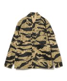 【ビームス ウイメン/BEAMS】のBUZZ RICKSON S / GOLD TIGER PATTERN JACKET 人気、トレンドファッション・服の通販 founy(ファニー) ファッション Fashion レディースファッション WOMEN アウター Coat Outerwear ジャケット Jackets カモフラージュ Camouflage ジャケット Jacket ストライプ Stripe パターン Pattern フォルム Form プリント Print ポケット Pocket リアル Real thumbnail -|ID: prp329100004154882 ipo3291000000028825540