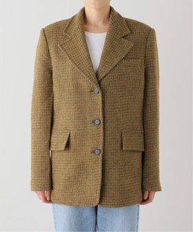 【ノーブル / スピック&スパン/NOBLE / Spick & Span】のLe/ル ウールチェックジャケット 人気、トレンドファッション・服の通販 founy(ファニー) ファッション Fashion レディースファッション WOMEN アウター Coat Outerwear ジャケット Jackets |ID:prp329100004154889