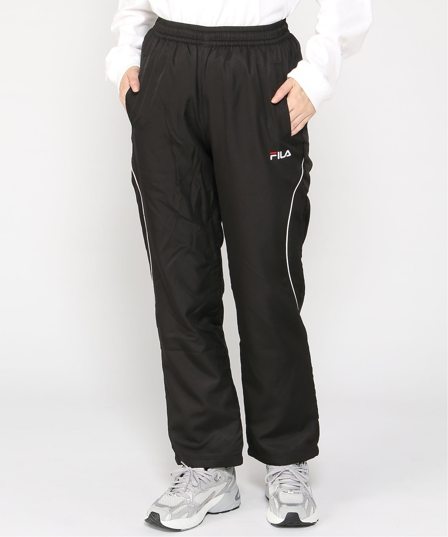 【ニッキー/nikki】のFILA/ロングパンツ 人気、トレンドファッション・服の通販 founy(ファニー) 　ファッション　Fashion　レディースファッション　WOMEN　パンツ　Pants　ロング　Long　 other-1|ID: prp329100004154974 ipo3291000000028627038