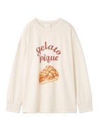 【ジェラート ピケ/gelato pique】のBUTTER/PIEワンポイントロンT 人気、トレンドファッション・服の通販 founy(ファニー) ファッション Fashion レディースファッション WOMEN トップス・カットソー Tops/Tshirt ロング / Tシャツ T-Shirts なめらか Smooth モチーフ Motif ロング Long ワンポイント One Point 秋 Autumn/Fall thumbnail BEG[037]|ID: prp329100004155043 ipo3291000000028828875