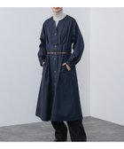 【その他のブランド/Other】のベルト付き タックコート 人気、トレンドファッション・服の通販 founy(ファニー) ファッション Fashion レディースファッション WOMEN アウター Coat Outerwear コート Coats ベルト Belts クール Cool フレア Flare ワイド Wide エレガント 上品 Elegant thumbnail NAVY|ID: prp329100004155051 ipo3291000000028627506