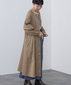 【その他のブランド/Other】のベルト付き タックコート 人気、トレンドファッション・服の通販 founy(ファニー) ファッション Fashion レディースファッション WOMEN アウター Coat Outerwear コート Coats ベルト Belts クール Cool フレア Flare ワイド Wide エレガント 上品 Elegant thumbnail BEIGE|ID: prp329100004155051 ipo3291000000028627508