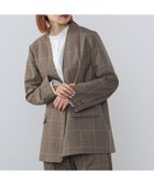 【その他のブランド/Other】のノーカラーチェック ジャケット BROWN|ID: prp329100004155056 ipo3291000000028627524