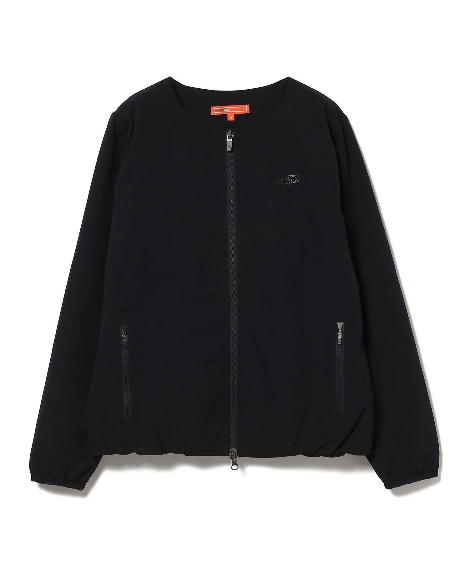 【その他のブランド/Other】のWOMEN ORANGE LABEL / ノーカラー パデッドブルゾン インテリア・キッズ・メンズ・レディースファッション・服の通販 founy(ファニー) 　ファッション　Fashion　レディースファッション　WOMEN　アウター　Coat Outerwear　ブルゾン　Blouson/Jackets　おすすめ　Recommend　アウトドア　Outdoor　インナー　Inner　ゴルフ　Golf　ストレッチ　Stretch　タフタ　Taffeta　ブルゾン　Blouson　ラウンド　Round　BLACK|ID: prp329100004155065 ipo3291000000028627577