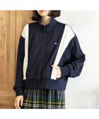 【ニコアンド/niko and】の【POLO BCS(ポロ・ビーシーエス)】トラックジャケット 人気、トレンドファッション・服の通販 founy(ファニー) ファッション Fashion レディースファッション WOMEN アウター Coat Outerwear ジャケット Jackets 秋 Autumn/Fall コラボ Collaboration ジャケット Jacket ジャージ Jersey スポーティ Sporty チェック Check ミックス Mix おすすめ Recommend エレガント 上品 Elegant thumbnail ネイビー88|ID: prp329100004155246 ipo3291000000028628707