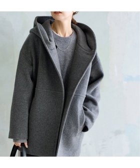 【ジャーナルスタンダード/JOURNAL STANDARD】の《WEB限定追加 2》スーパー140モッサフードコート 人気、トレンドファッション・服の通販 founy(ファニー) ファッション Fashion レディースファッション WOMEN アウター Coat Outerwear コート Coats 2024年 2024 2024-2025秋冬・A/W Aw/Autumn/Winter/Fw/Fall/2024-2025 |ID:prp329100004155263