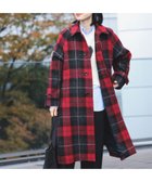 【その他のブランド/Other】のハリスツイード バルマカン コート 人気、トレンドファッション・服の通販 founy(ファニー) ファッション Fashion レディースファッション WOMEN アウター Coat Outerwear コート Coats インナー Inner チェック Check ツイード Tweed パーカー Hoodie ベーシック Basic A/W・秋冬 Aw・Autumn/Winter・Fw・Fall-Winter thumbnail RED_CHK|ID: prp329100004155277 ipo3291000000028628855