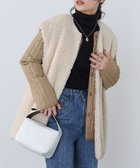 【その他のブランド/Other】のボアベスト キルティングブルゾン セット BEIGE|ID: prp329100004155317 ipo3291000000028629111