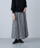 【かぐれ/kagure / URBAN RESEARCH】のギンガムチェックフレアスカート 人気、トレンドファッション・服の通販 founy(ファニー) ファッション Fashion レディースファッション WOMEN スカート Skirt Aライン/フレアスカート Flared A-Line Skirts カットソー Cut And Sew キュプラ Cupra シンプル Simple チェック Check フレア Flare ポケット Pocket リネン Linen 冬 Winter A/W・秋冬 Aw・Autumn/Winter・Fw・Fall-Winter おすすめ Recommend 2024年 2024 エレガント 上品 Elegant 2024-2025秋冬・A/W Aw/Autumn/Winter/Fw/Fall/2024-2025 thumbnail CHECK-S|ID: prp329100004155422 ipo3291000000028629737