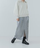 【アーバンリサーチ/URBAN RESEARCH】のグリッターロングスカート SILVER|ID: prp329100004155440 ipo3291000000028629805