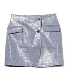 【その他のブランド/Other】のGHOSPELL / Nix Pu Mini Skirt BLUE|ID: prp329100004155471 ipo3291000000028629974