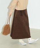 【その他のブランド/Other】のコーデュロイ ミディアム スカート 人気、トレンドファッション・服の通販 founy(ファニー) ファッション Fashion レディースファッション WOMEN スカート Skirt おすすめ Recommend コーデュロイ Corduroy シューズ Shoes ショート Short シンプル Simple バイアス Bias フロント Front ポケット Pocket ロング Long 冬 Winter thumbnail BROWN|ID: prp329100004155484 ipo3291000000028630051