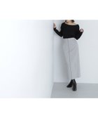 【ナチュラル ビューティー ベーシック/NATURAL BEAUTY BASIC】のツイーディーラメナロースカート 人気、トレンドファッション・服の通販 founy(ファニー) ファッション Fashion レディースファッション WOMEN スカート Skirt A/W・秋冬 Aw・Autumn/Winter・Fw・Fall-Winter センター Center パイピング Piping ビジネス 仕事 通勤 Business thumbnail グレーベース2|ID: prp329100004155503 ipo3291000000028630186