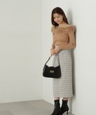 【プロポーション ボディドレッシング/PROPORTION BODY DRESSING】のミックスツイードタイトスカート 24AW 人気、トレンドファッション・服の通販 founy(ファニー) ファッション Fashion レディースファッション WOMEN スカート Skirt 2024年 2024 2024-2025秋冬・A/W Aw/Autumn/Winter/Fw/Fall/2024-2025 シンプル Simple スリット Slit タイトスカート Tight Skirt ツイード Tweed thumbnail ベージュミックス|ID: prp329100004155528 ipo3291000000028630359