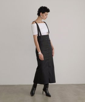 【ミエリインヴァリアント/MIELIINVARIANT】のDot Button Jumper Safari Skirt 人気、トレンドファッション・服の通販 founy(ファニー) ファッション Fashion レディースファッション WOMEN スカート Skirt スリット Slit ドット Dot バランス Balance ラップ Wrap 軽量 Lightweight |ID:prp329100004155555