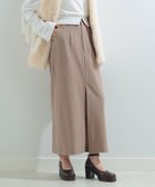 【その他のブランド/Other】のピンストライプ ロング タイト スカート BEIGE|ID: prp329100004155598 ipo3291000000028630795