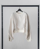 【ラ エフ/Laf…】の【WEB限定 一部店舗】オーガンジーレイヤースウェットプルオーバー ベージュ|ID: prp329100004155639 ipo3291000000028631482