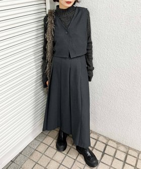 【ケービーエフ/KBF / URBAN RESEARCH】のベストセパレートワンピース 人気、トレンドファッション・服の通販 founy(ファニー) ファッション Fashion レディースファッション WOMEN アウター Coat Outerwear 2024年 2024 2024-2025秋冬・A/W Aw/Autumn/Winter/Fw/Fall/2024-2025 A/W・秋冬 Aw・Autumn/Winter・Fw・Fall-Winter 冬 Winter おすすめ Recommend カットソー Cut And Sew ショート Short セットアップ Set Up ベスト Vest |ID:prp329100004155667