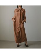 【カーサフライン/CASA FLINE】のボウタイモダールドレス BROWN|ID: prp329100004155682 ipo3291000000028825936