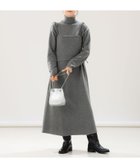 【その他のブランド/Other】のビスチェ ニットワンピース 人気、トレンドファッション・服の通販 founy(ファニー) ファッション Fashion レディースファッション WOMEN ワンピース Dress ニットワンピース Knit Dresses おすすめ Recommend タートルネック Turtleneck ビスチェ Bustier リラックス Relax thumbnail CHARCOAL.GREY|ID: prp329100004155690 ipo3291000000028632366