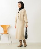 【その他のブランド/Other】のニットカーディガン * キャミワンピース セット BEIGE|ID: prp329100004155697 ipo3291000000028632397