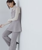 【ナチュラル ビューティー ベーシック/NATURAL BEAUTY BASIC】のチュールトリムペプラム パンツ 人気、トレンドファッション・服の通販 founy(ファニー) ファッション Fashion レディースファッション WOMEN パンツ Pants ショルダー Shoulder ストレート Straight セットアップ Set Up チュール Tulle ツイル Twill トレンド Trend バランス Balance フィット Fit フレア Flare ペプラム Peplum thumbnail グレージュ3|ID: prp329100004155706 ipo3291000000028675672