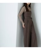 【ナチュラル ビューティー ベーシック/NATURAL BEAUTY BASIC】のベルテッドオールインワン 人気、トレンドファッション・服の通販 founy(ファニー) ファッション Fashion レディースファッション WOMEN ワンピース Dress オールインワン ワンピース All In One Dress コンパクト Compact ストレート Straight フィット Fit ワイド Wide 軽量 Lightweight thumbnail ブラウン|ID: prp329100004155708 ipo3291000000028675688