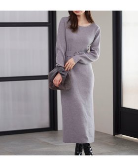 【プロポーション ボディドレッシング/PROPORTION BODY DRESSING】のマトンワンピース 24AW 人気、トレンドファッション・服の通販 founy(ファニー) ファッション Fashion レディースファッション WOMEN ワンピース Dress 2024年 2024 2024-2025秋冬・A/W Aw/Autumn/Winter/Fw/Fall/2024-2025 ウォーム Worm スリット Slit スリーブ Sleeve |ID:prp329100004155711