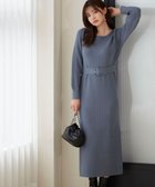 【プロポーション ボディドレッシング/PROPORTION BODY DRESSING】のマトンワンピース 24AW 人気、トレンドファッション・服の通販 founy(ファニー) ファッション Fashion レディースファッション WOMEN ワンピース Dress 2024年 2024 2024-2025秋冬・A/W Aw/Autumn/Winter/Fw/Fall/2024-2025 ウォーム Worm スリット Slit スリーブ Sleeve thumbnail ブルー|ID: prp329100004155711 ipo3291000000029157535