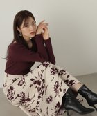 【プロポーション ボディドレッシング/PROPORTION BODY DRESSING】のフラワージャガードドッキングワンピース 24AW 人気、トレンドファッション・服の通販 founy(ファニー) ファッション Fashion レディースファッション WOMEN ワンピース Dress 2024年 2024 2024-2025秋冬・A/W Aw/Autumn/Winter/Fw/Fall/2024-2025 ウォーム Worm デコルテ Decolletage フィット Fit thumbnail ブラウン×エクリュ|ID: prp329100004155717 ipo3291000000028676365