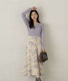 【プロポーション ボディドレッシング/PROPORTION BODY DRESSING】のフラワージャガードドッキングワンピース 24AW 人気、トレンドファッション・服の通販 founy(ファニー) ファッション Fashion レディースファッション WOMEN ワンピース Dress 2024年 2024 2024-2025秋冬・A/W Aw/Autumn/Winter/Fw/Fall/2024-2025 ウォーム Worm デコルテ Decolletage フィット Fit thumbnail ラベンダー×エクリュ|ID: prp329100004155717 ipo3291000000028676372