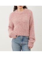 【ミラオーウェン/Mila Owen】の【WEB限定カラー】クルーネックシャギーニットトップス 人気、トレンドファッション・服の通販 founy(ファニー) ファッション Fashion レディースファッション WOMEN トップス・カットソー Tops/Tshirt ニット Knit Tops A/W・秋冬 Aw・Autumn/Winter・Fw・Fall-Winter エアリー Airy コンパクト Compact トレンド Trend ボトム Bottom エレガント 上品 Elegant thumbnail PNK[066]|ID: prp329100004155731 ipo3291000000028679364