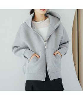 【ドゥ アルシーヴ/Doux archives】のW ZIP ボンディングBIGパーカ- 人気、トレンドファッション・服の通販 founy(ファニー) ファッション Fashion レディースファッション WOMEN トップス・カットソー Tops/Tshirt パーカ Sweats 2024年 2024 2024-2025秋冬・A/W Aw/Autumn/Winter/Fw/Fall/2024-2025 パーカー Hoodie ベーシック Basic ボンディング Bonding 人気 Popularity |ID:prp329100004155739