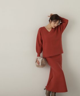 【プロポーション ボディドレッシング/PROPORTION BODY DRESSING】のマトンスリーブニットセットアップ 24AW 人気、トレンドファッション・服の通販 founy(ファニー) ファッション Fashion レディースファッション WOMEN トップス・カットソー Tops/Tshirt ニット Knit Tops 2024年 2024 2024-2025秋冬・A/W Aw/Autumn/Winter/Fw/Fall/2024-2025 スリーブ Sleeve マーメイド Mermaid |ID:prp329100004155870