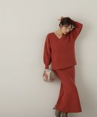 【プロポーション ボディドレッシング/PROPORTION BODY DRESSING】のマトンスリーブニットセットアップ 24AW 人気、トレンドファッション・服の通販 founy(ファニー) ファッション Fashion レディースファッション WOMEN トップス・カットソー Tops/Tshirt ニット Knit Tops 2024年 2024 2024-2025秋冬・A/W Aw/Autumn/Winter/Fw/Fall/2024-2025 スリーブ Sleeve マーメイド Mermaid thumbnail テラコッタブラウン|ID: prp329100004155870 ipo3291000000028634997