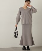 【プロポーション ボディドレッシング/PROPORTION BODY DRESSING】のマトンスリーブニットセットアップ 24AW 人気、トレンドファッション・服の通販 founy(ファニー) ファッション Fashion レディースファッション WOMEN トップス・カットソー Tops/Tshirt ニット Knit Tops 2024年 2024 2024-2025秋冬・A/W Aw/Autumn/Winter/Fw/Fall/2024-2025 スリーブ Sleeve マーメイド Mermaid thumbnail トップグレー1|ID: prp329100004155870 ipo3291000000028635025