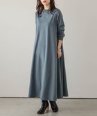 【その他のブランド/Other】のモックネックAラインワンピース 人気、トレンドファッション・服の通販 founy(ファニー) ファッション Fashion レディースファッション WOMEN ワンピース Dress Aラインワンピース A-line Dress カーディガン Cardigan シンプル Simple ジャケット Jacket スウェット Sweat フレア Flare モックネック Mock Neck ロング Long エレガント 上品 Elegant thumbnail スモーキーブルー|ID: prp329100004155884 ipo3291000000028637069