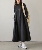 【その他のブランド/Other】のモックネックAラインワンピース 人気、トレンドファッション・服の通販 founy(ファニー) ファッション Fashion レディースファッション WOMEN ワンピース Dress Aラインワンピース A-line Dress カーディガン Cardigan シンプル Simple ジャケット Jacket スウェット Sweat フレア Flare モックネック Mock Neck ロング Long エレガント 上品 Elegant thumbnail ブラック|ID: prp329100004155884 ipo3291000000028637107