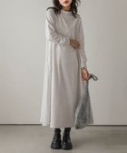 【その他のブランド/Other】のモックネックAラインワンピース 人気、トレンドファッション・服の通販 founy(ファニー) ファッション Fashion レディースファッション WOMEN ワンピース Dress Aラインワンピース A-line Dress カーディガン Cardigan シンプル Simple ジャケット Jacket スウェット Sweat フレア Flare モックネック Mock Neck ロング Long エレガント 上品 Elegant thumbnail ライトグレー|ID: prp329100004155884 ipo3291000000028637152